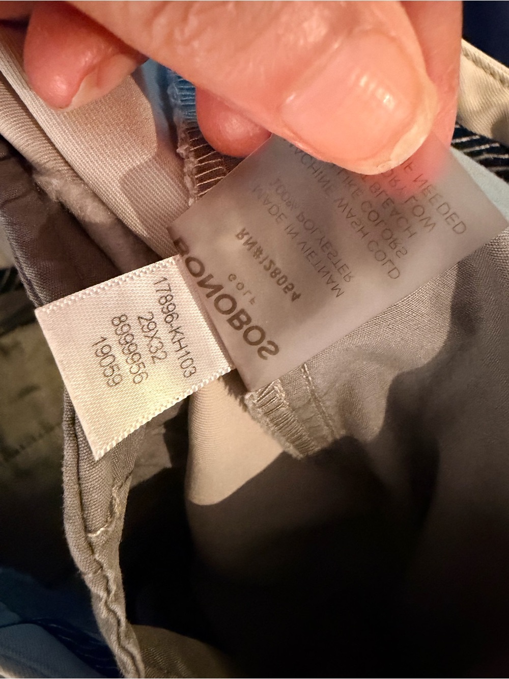 Bonobos Slim Straight Chinos in Beige - Picture 4 of 4